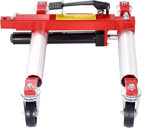 دوللي عجلة السيارة، 1500 رطل، دوللي عجلة السيارة، رفع ميكانيكي مع دواسة قدم سقاطة، دوللي إطار سيارة للخدمة الشاقة، زلاجات إطارات من نوع السقاطة، لتحريك إصلاح السيارات في السيارة in Kuwait