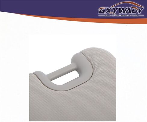 GXYWADY Gray Sun Visor Left Driver Side with Lights and Mirror Replacement for Ram 1500 2500 3500 2013 2014 2015 2016 2017 2018 Replacement for 1VF25BD1AD in Saudi Arabia