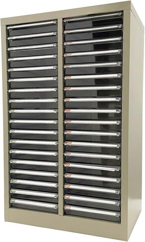 36 درج خزانة ملفات تخزين المستندات الورقية خزانة الملفات العمودية أدراج شفافة منظم المستندات بدون باب مكتب مستودع المرآب in Kuwait