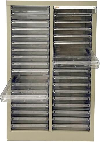 36 درج خزانة ملفات تخزين المستندات الورقية خزانة الملفات العمودية أدراج شفافة منظم المستندات بدون باب مكتب مستودع المرآب in Kuwait