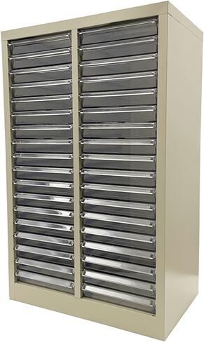 36 درج خزانة ملفات تخزين المستندات الورقية خزانة الملفات العمودية أدراج شفافة منظم المستندات بدون باب مكتب مستودع المرآب in Kuwait