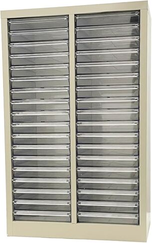 36 درج خزانة ملفات تخزين المستندات الورقية خزانة الملفات العمودية أدراج شفافة منظم المستندات بدون باب مكتب مستودع المرآب in Kuwait