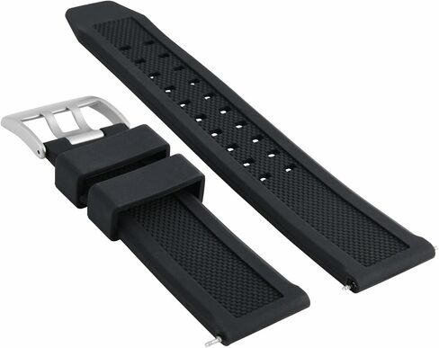 Ewatchparts 22mm Rubber Watch Band Strap Compatible With Citizen U600 S041341 HST Skyhawk JY0000-02E in Saudi Arabia