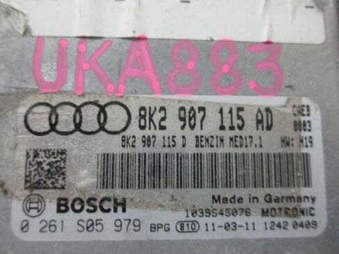 وحدة التحكم في المحرك ECM 2.0L تناسب 11 متوافقة مع Audi A4 8K2907115AD 8K2 907 115 AD in Kuwait