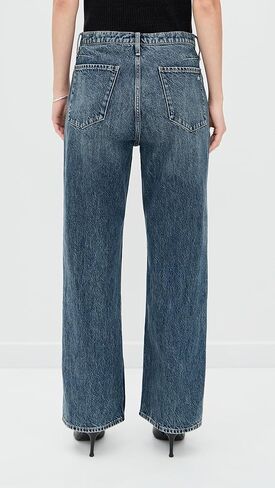 rag & bone Women's Phoebe Drawstring Wide Jeans in Saudi Arabia