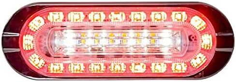 #5626432 (الكمية 2) مجموعة مصابيح LED للإيقاف/الانعطاف/الذيل مقاس 6 بوصات، وإضاءة احتياطية، وإضاءة ستروب مع 32 مصباح LED، المشترون in Saudi Arabia