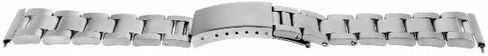 سوار ساعة Ewatchparts ثقيل من المحار الصلب متوافق مع ساعة Tissot PRC200 مقاس 19 ملم بنهاية مستقيمة من الفولاذ in Saudi Arabia
