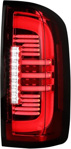 مصابيح Winjet LED الخلفية لمجموعة المصابيح الخلفية 2015-2022 Chevy Colorado مع مصابيح إشارة الانعطاف وأضواء الفرامل/DRL، توصيل وتشغيل استبدال الإضاءة الخلفية، جانب الركاب والسائق in Saudi Arabia