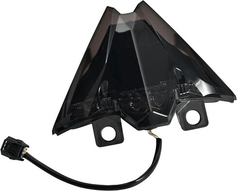 مصباح خلفي LED للدراجة النارية Ninja 500 Z500 24-25، ضوء خلفي للفرامل المدخن المتكامل لملحقات Kawasaki Ninja 500 Z 500 2024-2025 in Saudi Arabia