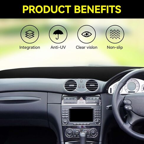غطاء لوحة القيادة HNYYZL Cartist متوافق مع GMC Sierra/Chevychevrolet Silverado 1999-2006، GMC Yukon XL/Chevy Suburban Tahoe Avalanche 2000-2006 غطاء لوحة القيادة حصيرة وسادة السجاد واقي الشمس in Saudi Arabia
