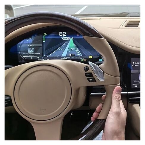 Compatible for Porsche Panamera 2010-2017 Car LCD Car Dashboard Panel Virtual Cockpit Cluster Digital Car Multimedia Dashboard Speedometer in Kuwait