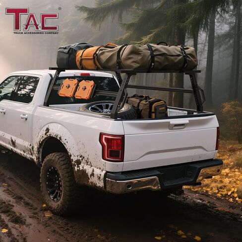 TAC Universal 6 أقدام رف سرير الشاحنة، سلم سقف علوي، حامل البضائع، منصة تمديد الزورق، دراجة الكاياك، لوح التزلج، الأمتعة، حامل التخزين العلوي في الهواء الطلق، إكسسوارات الطرق الوعرة in Saudi Arabia