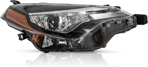 مجموعة المصابيح الأمامية لـ 2017 2018 2019 Toyota Corolla CE/L/LE/LE-ECO OE كشافات أمامية بديلة لجانب الركاب والسائق in Kuwait