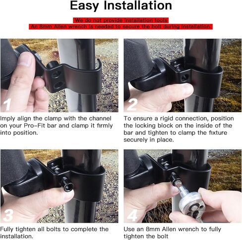 مرايا جانبية من Ranger، مشبك قفص مناسب، أسود، دعامات تثبيت شديدة التحمل، متوافقة مع Polaris Ranger 570/900/1000، Can-Am Defender، Polaris General (يناسب Select 2021+ Commander) in Kuwait