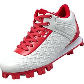 أحذية بيسبول للأطفال من EQW للأولاد والبنات أحذية بيسبول للشباب مريحة وغير قابلة للانزلاق ومتينة وخفيفة الوزن للأطفال الصغار وحتى الأطفال الكبار in Kuwait