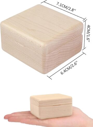 صندوق الموسيقى Sinzyo صناديق موسيقية عتيقة هدية لعيد الميلاد وعيد الحب وعيد الميلاد (صندوق خشبي من خشب القيقب) in Kuwait