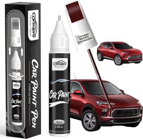 Moonstone Gray Metallic (GXD/WA130H) لقلم طلاء Buick Touch Up، مزيل خدوش السيارة 2 في 1 مع طرف قلم وفرشاة، تطابق دقيق للألوان لإصلاح خدوش طلاء السيارة، إصلاح الرقائق والشقوق بسرعة وسهولة in Kuwait