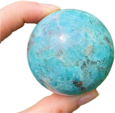 White Jade Transfer Quartz Crystal Ball Fen Shui Decoration Road Jade Ball Home Decoration (White Jade) in Saudi Arabia