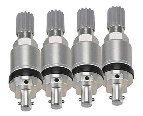 Autel 4 قطعة مجموعة جذع الصمام المعدني لمستشعر MX، مستشعر مراقبة ضغط الإطارات TPMS طقم إصلاح جذع الصمام in Saudi Arabia