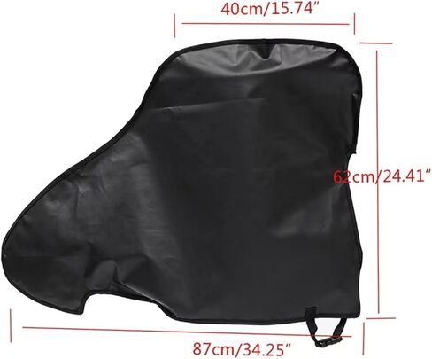 600D Oxford Universal Caravan Hitch Cover, Trailer Hitch Lock Covers - Universal Waterproof Breathable Tow Hitch Cover for Caravan, Tongue Jack Cover, PVC Trailer Towing Ball Coupling Lock Covers in Kuwait