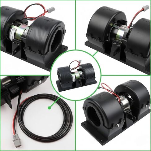 YVZ 85120276 مجموعة مروحة محرك منفاخ السخان المتوافقة مع فولفو VNL 2011-2023 丨VHD 2010-2014 丨VNM 2010-2014 丨VNX 2014 丨VT 2010 نصف شاحنة HVAC استبدال منفاخ # U2100001 351044621 35021 1018009 in Kuwait