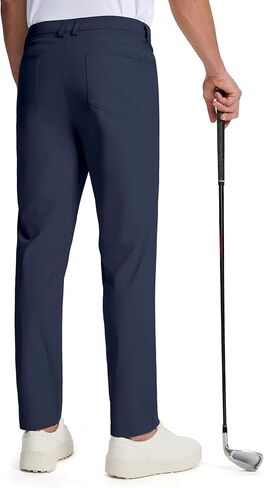 Willit Mens Golf Pants 5 Pockets Stretch Work Dress Pants 28"/30"/32" Lightweight Casual Slacks in Saudi Arabia