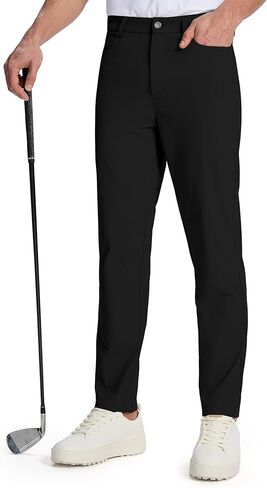 Willit Mens Golf Pants 5 Pockets Stretch Work Dress Pants 28"/30"/32" Lightweight Casual Slacks in Saudi Arabia