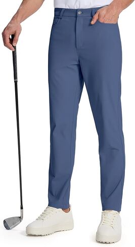 Willit Mens Golf Pants 5 Pockets Stretch Work Dress Pants 28"/30"/32" Lightweight Casual Slacks in Saudi Arabia