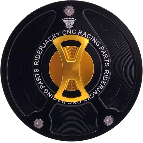 Compatible For Keyless Gas Cap Fuel Tank Cover Honda CBR600RR 2003-2016,CBR600F2 1990-1994,CBR600F3 1995-1998,CBR600F4 1999-2000,CBR600F4i 2001-2007 (Red) in Kuwait