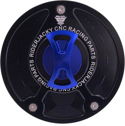 Compatible For Keyless Gas Cap Fuel Tank Cover Honda CBR600RR 2003-2016,CBR600F2 1990-1994,CBR600F3 1995-1998,CBR600F4 1999-2000,CBR600F4i 2001-2007 (Red) in Kuwait