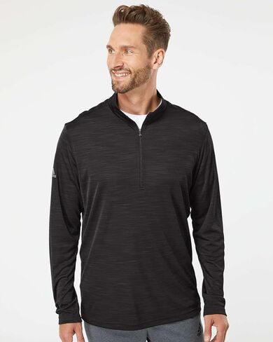 Adidas Lightweight Melange Quarter-Zip Pullover in Saudi Arabia