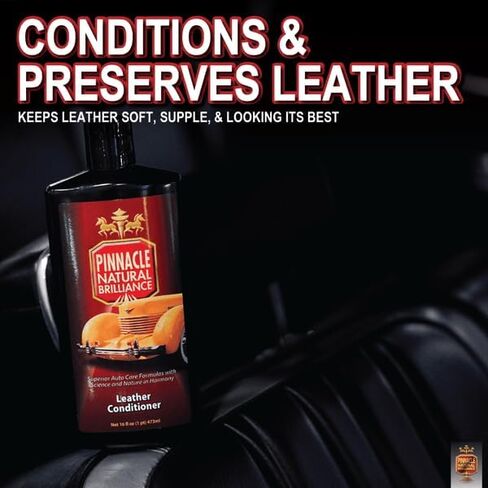 Pinnacle Natural Brilliance PIN-342 Leather Conditioner, 128 fl. oz. in Kuwait