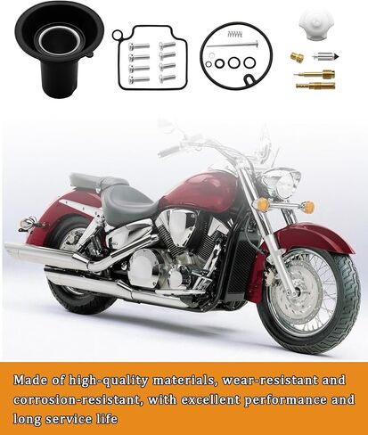 16111-MEA-671 طقم إعادة بناء إصلاح المكربن ​​المتوافق مع Honda VTX1300C 2004-2007 VTX1300R 2005-2007 in Kuwait