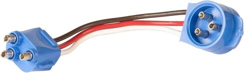 Belgrade Parts & Service, Inc. مقابس محول Grote 66831 الأصلية من OEM، دبوس ذكر إلى طرف دبوس أنثى 90 درجة (10) in Saudi Arabia