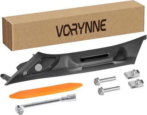 مقبض حمل على عمود على جانب السائق متوافق مع Toyota Tacoma 2024-2026 (الجيل الرابع)، نسيج على طراز OEM يطابق جانب الركاب، هيكل متين، لا صرير أو خشخشة، تركيب سهل بدون حفر in Kuwait