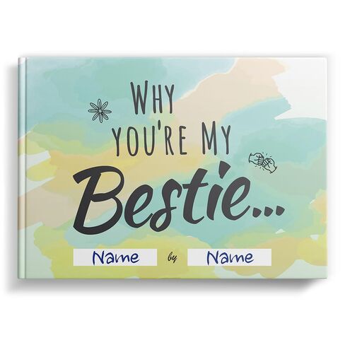 SoulScripted Books Why You're My Bestie | Gift Journal For Friends | Birthday, Friendship Day in Saudi Arabia
