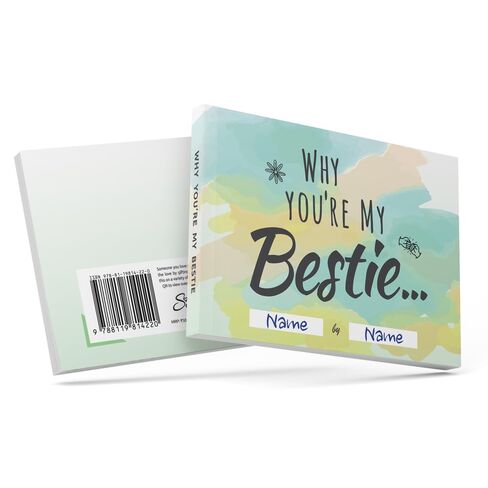 SoulScripted Books Why You're My Bestie | Gift Journal For Friends | Birthday, Friendship Day in Saudi Arabia