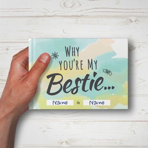SoulScripted Books Why You're My Bestie | Gift Journal For Friends | Birthday, Friendship Day in Saudi Arabia