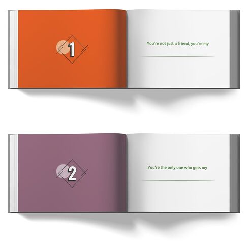 SoulScripted Books Why You're My Bestie | Gift Journal For Friends | Birthday, Friendship Day in Saudi Arabia