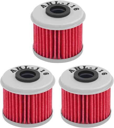 فلتر زيت AHL 2521231 متوافق مع Polaris ATV 325 Ace 2015-2016/325 Ranger ETX 2015/325 Sportsman ACE/ETX 2014-2015/Polaris Side X Side 325 Ranger ETX 2016، قطعتان in Kuwait
