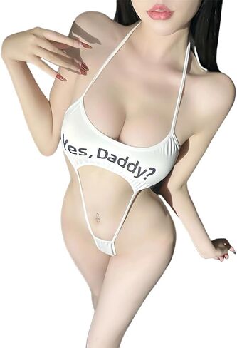 SINROYEE Sexy Cosplay Lingerie for Women - Anime Lingerie One-Piece Bodysuit,Sexy Lingerie & Cosplay Outfit in Saudi Arabia