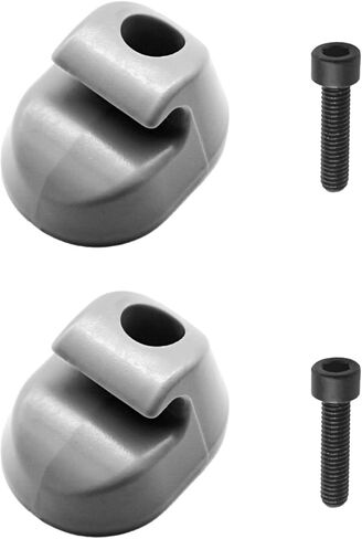 2Pcs Sun Visor Clip Pair Gray Interior-Bone Fits for Kenworth Peterbilt Interior, Replace Part Number S16-1023-661(F01377-2) in Saudi Arabia
