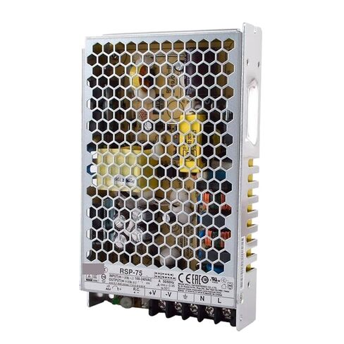 1 قطعة RSP-75-12 12 فولت 6.3A مخرج واحد مع وظيفة PFC تحويل التيار الكهربائي AC-DC in Saudi Arabia