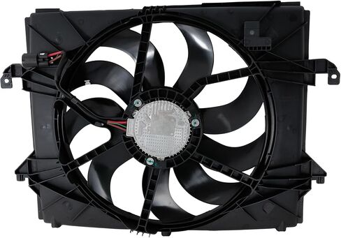 Garage-Pro Cooling Fan Assembly Compatible with Ram 1500 2013-2018, 1500 Classic 2019-2024 Radiator Fan, 3.6L, Single fan in Saudi Arabia