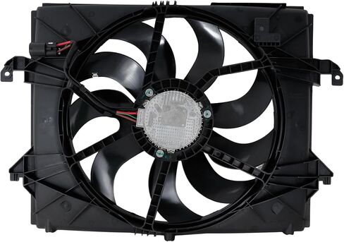 Garage-Pro Cooling Fan Assembly Compatible with Ram 1500 2013-2018, 1500 Classic 2019-2024 Radiator Fan, 3.6L, Single fan in Saudi Arabia