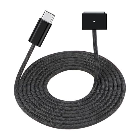 كابل USB C إلى مغناطيسي 3 بقوة 140 واط (2 متر/6.6 قدم)، كابل USB C متوافق مع MacBook Air (15/13 بوصة M3 2024، 15 بوصة M2 2023، 13 بوصة M2 2022)، MacBook Pro (16/14-) بوصة 2023/2021)، منتصف الليل in Kuwait