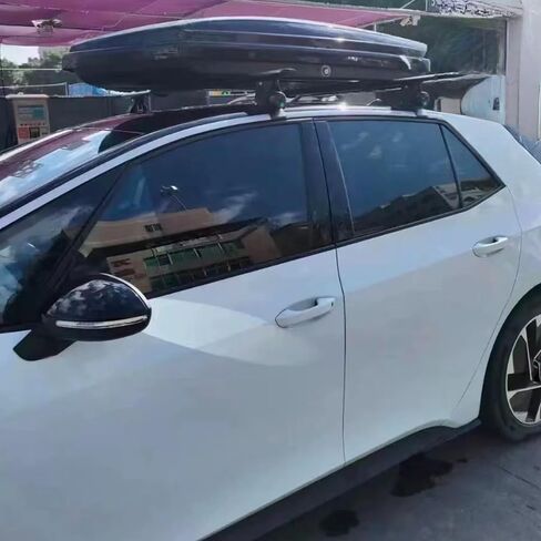 220lbs Lockable Roof Racks Cross Bars Fits for Nissan Rogue 2021-2025 (Without Side Rails), Aluminum Adjustable Anti-Rust/Theft Rail Crossbar Cargo Carrier Luggage Bike Canoe,Black Matte Coated in Kuwait