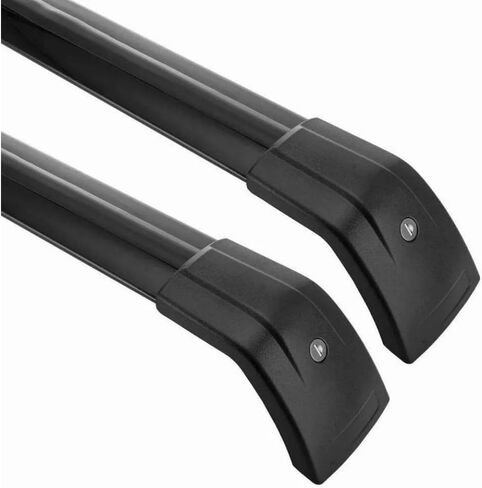 2PCS Crossbar Cross Bar Fit for Lincoln Nautilus 2019 2020 2021 2022 2023 2024 2025 2026 Aluminum Luggage Cargo Carrier Roof Rack Rails Anti-Theft Locks Lockable in Saudi Arabia