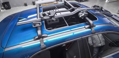 Lockable Roof Racks Cross Bars Fits for Nissan Sentra B18 2020-2025 Without Roof Side Rails, Anti-Rust/Theft Aluminum Roof Rails Crossbars Cargo Luggage Rack Carrier Rooftop Cargo Bike,Black in Kuwait