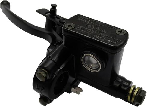 رافعة أسطوانة رئيسية للفرامل الهيدروليكية اليسرى 7/8 بوصة متوافقة مع 50CC 70cc 90cc 100cc 110cc 125cc 150cc 200cc 250CC GY6 ATV رباعية الدراجة الترابية (22 مم) in Saudi Arabia
